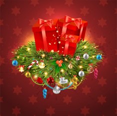 christmas card N329