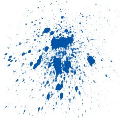 watercolor splashes on white background N19