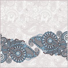 ornate floral pattern N53