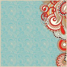 ornate floral pattern N54