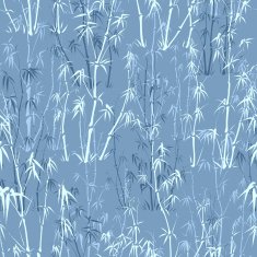 Seamless background of bamboo forest