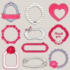 Collection of romantic framework