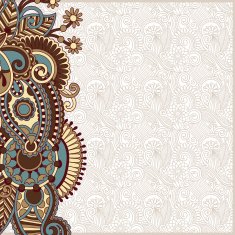 ornate floral pattern N55