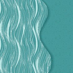 background with decorative waves