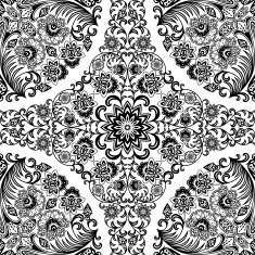 Seamless Floral Pattern N1796
