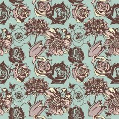 Floral seamless texture N40