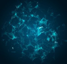 Abstract mesh background with circles lines and shapes N9