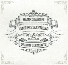 vintage frames and design elements N71