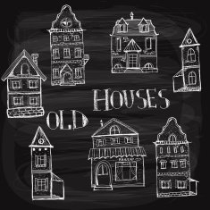 old styled houses