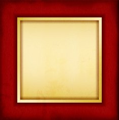 Grungy Vector Golden frame over red