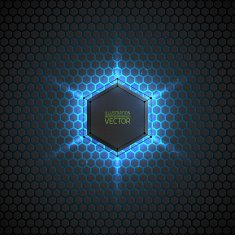 Abstract 3d vector dark background N3