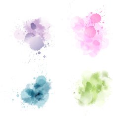 watercolor blots N4