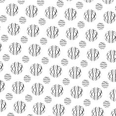 black and white abstract ring pattern background N2