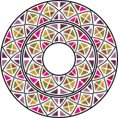 ancient pattern Vector illustration N148