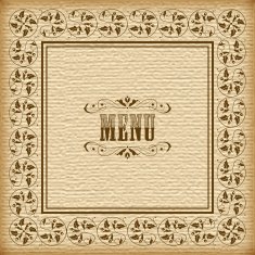 Vector vintage border frame N26
