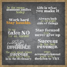 Set of motivational background N4