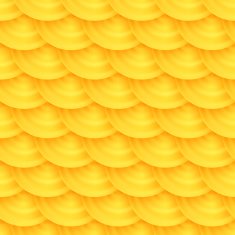 Seamless pattern of honeycombs