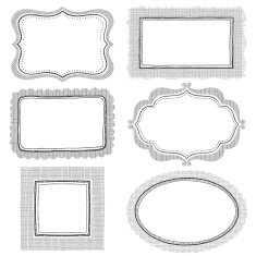 Set of Frames with Texture N2