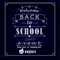 Back to school promotional banner N2