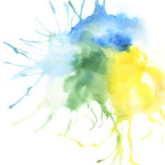 Abstract hand painted background N82