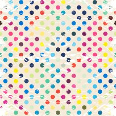 Abstract geometric vector background - circles