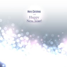 silver Christmas background N17