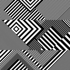 abstract black and white stripe pattern background N54