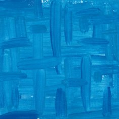blue abstract painted on canvas