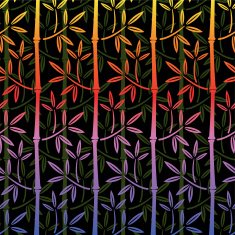 colorful bamboo wallpaper N2