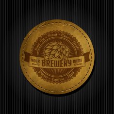 Retro Styled Beer Label N58