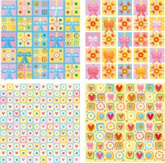 Four of celebrate backgrounds N2