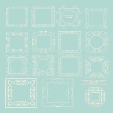 Retro Frames set 21