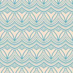 blue foliage pattern