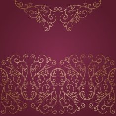 Floral Greeting Card N125