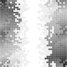 Abstract background with black and white pixels N4