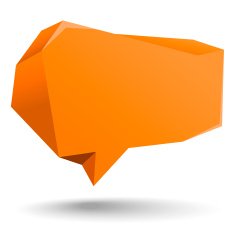 Abstract Speech Bubble N5