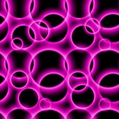 Neon circle seamless texture N2