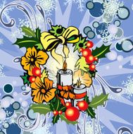 Winter Holiday Background N8