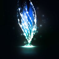 Abstract Creative dynamic element N16