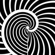 abstract black and white curve stripe pattern background N8