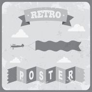Vintage typography Background N4