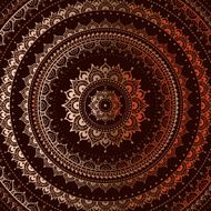 Gold mandala N54