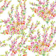 Spring or summer seamless floral background N2