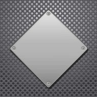 metal grid and plate N2