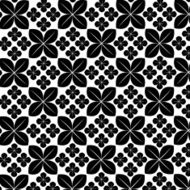 black and white floral pattern background