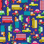 Transportation Themed Seamless Tileable Background Pattern N8