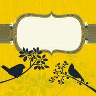 birds on branches N6