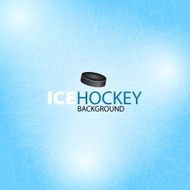 Ice Hockey background - Vector illustration