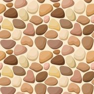 Seamless texture with stones Vector illustration N2