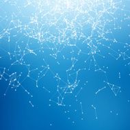 Geometric abstract background Connecting dots with lines N5